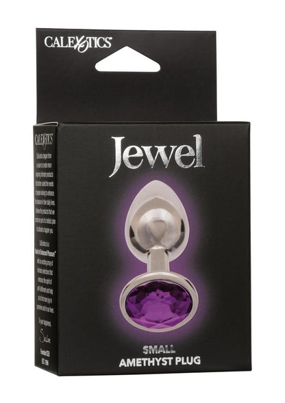 Jewel Small Amethyst Aluminum Anal Plug By CalExotics