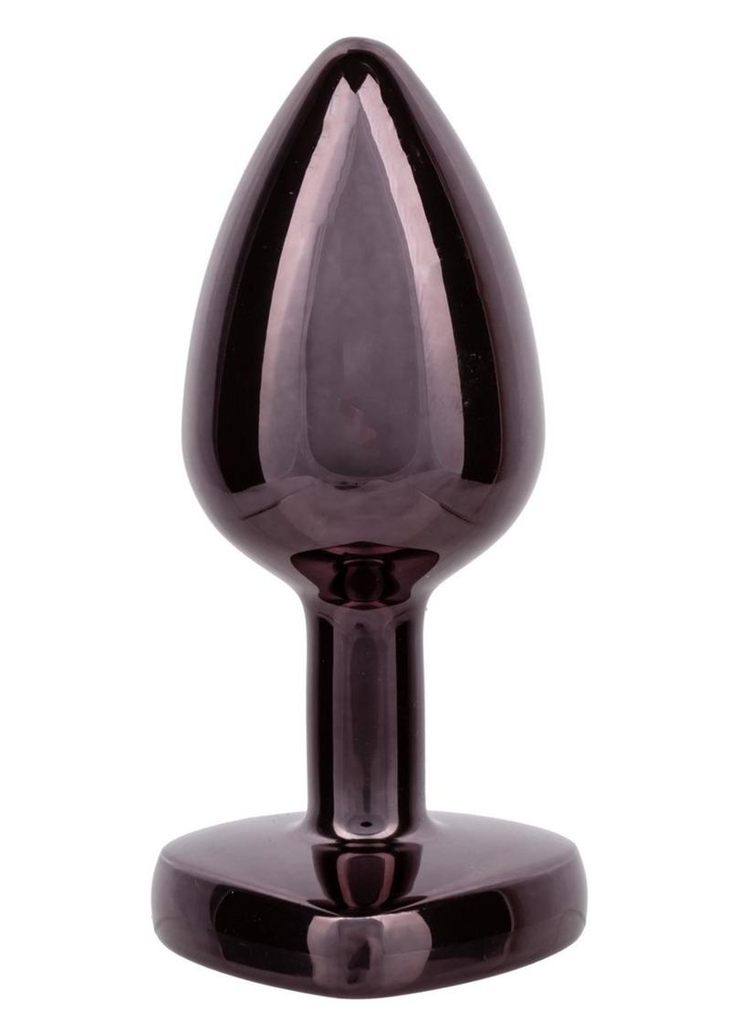 Calexotics Jewel Black Diamond Heart Plug