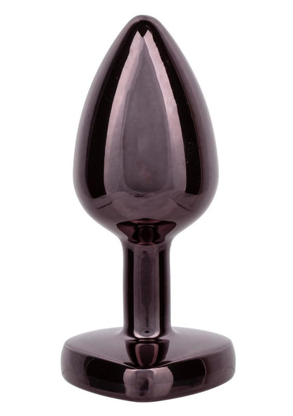 Calexotics Jewel Black Diamond Heart Plug
