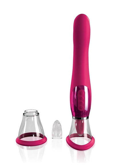 JimmyJane Apex Vibrator Suction Licking And Powerful Silicone