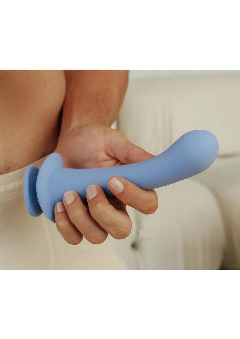 Jimmyjane Cyra Silicone Dildo Ergonomic Design with Comfort Grip