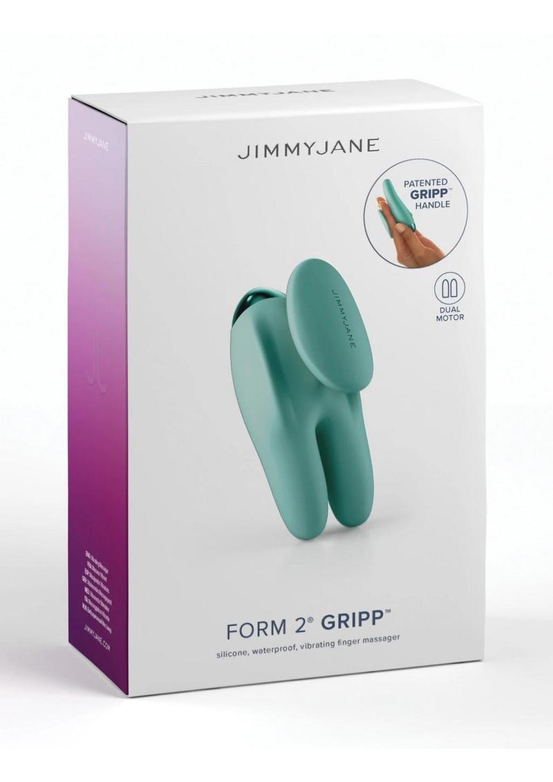 Jimmyjane Form 2 Gripp Waterproof Silicone Finger Massager