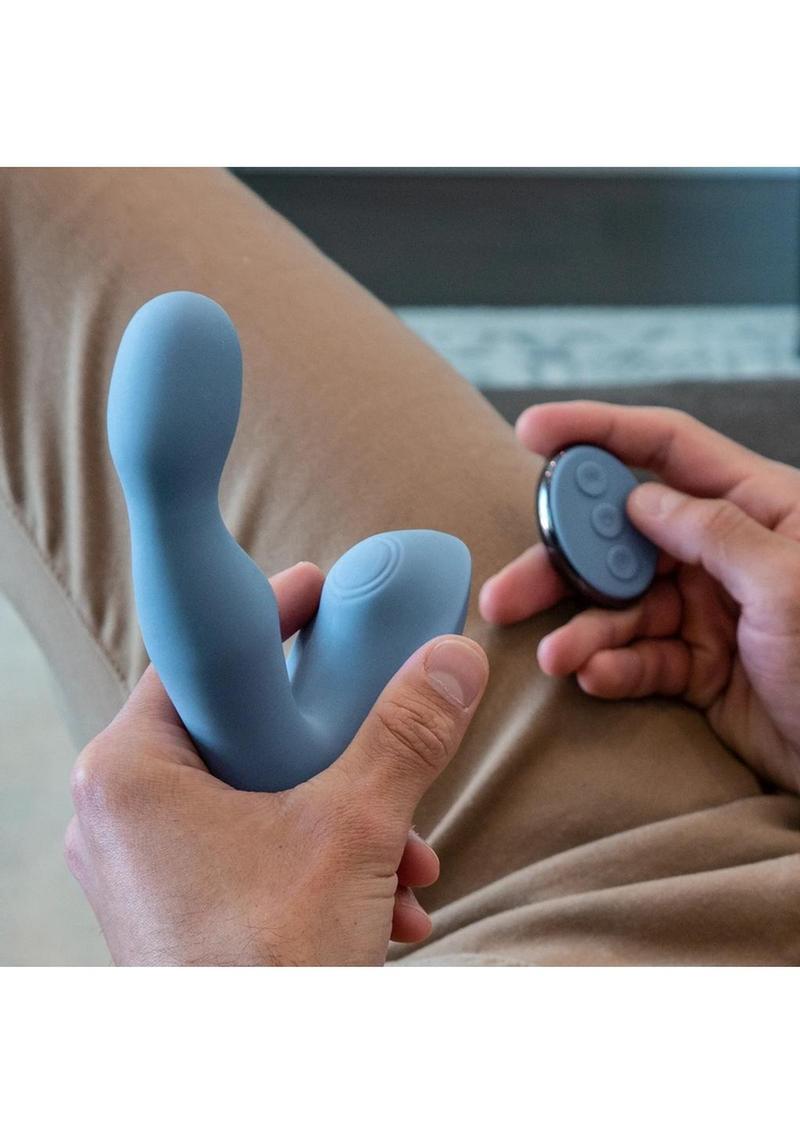 Jimmyjane Pulsus P-Spot Prostate Massager Silicone Dual Stimulator