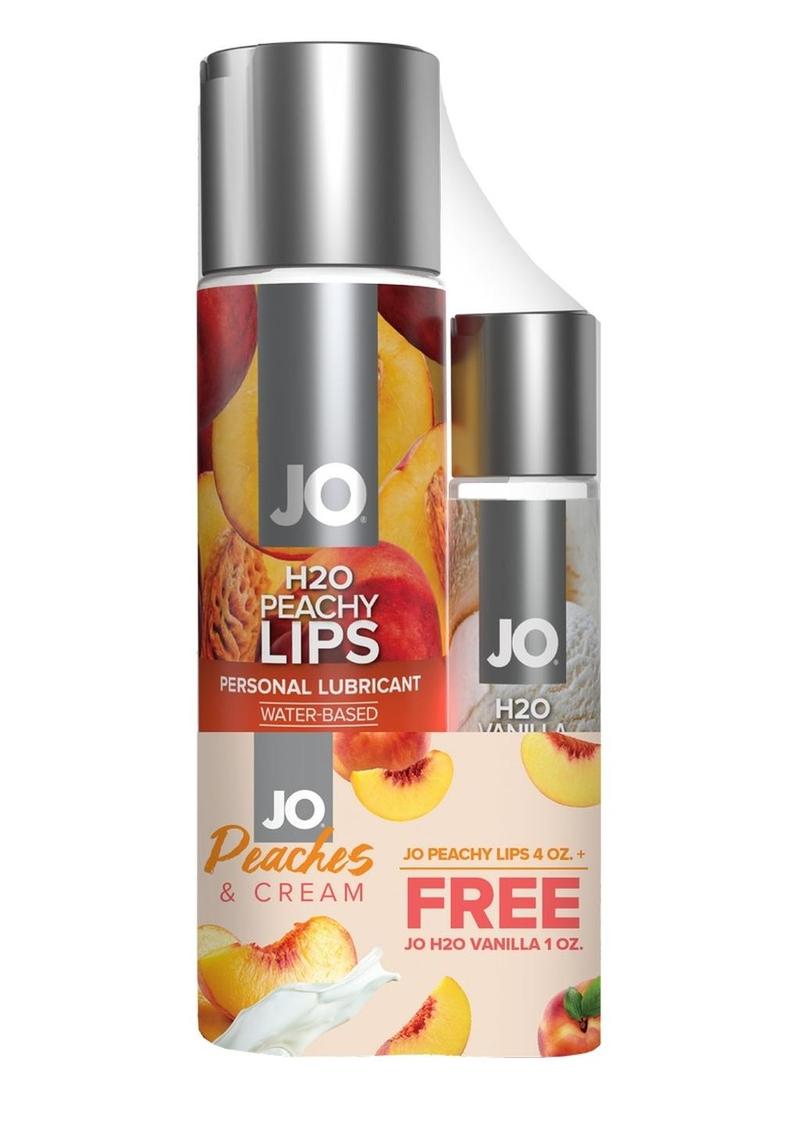 JO H2O Peachy Lips And Vanilla Flavored Lubricant