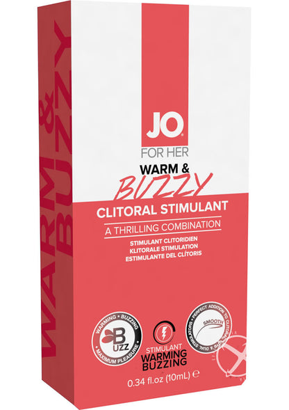 JO For Her Warm And Buzzy Clitoral Stimulant Cream