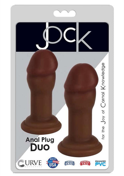Jock Anal Plug Duo by Curve Novelties