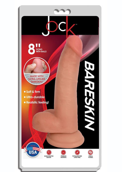 Jock Bareskin Realistic Design Dong with Balls