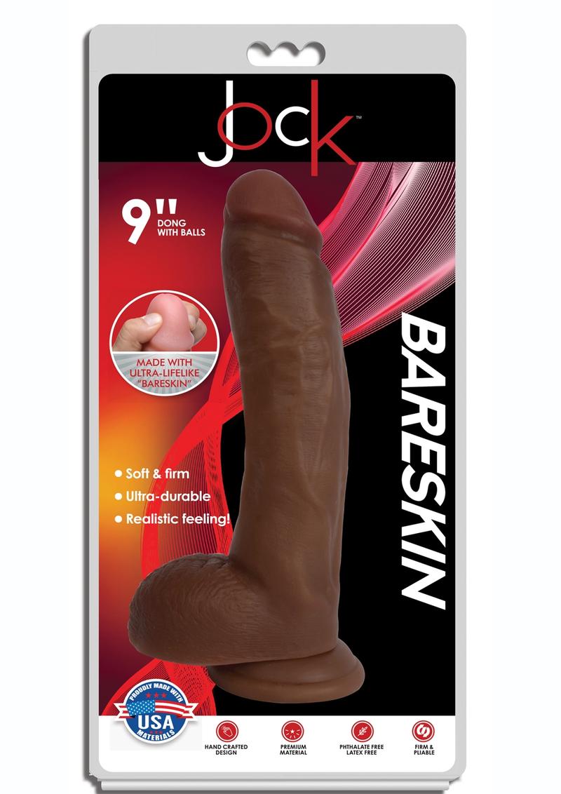 Jock Bareskin Realistic Design Dong with Balls