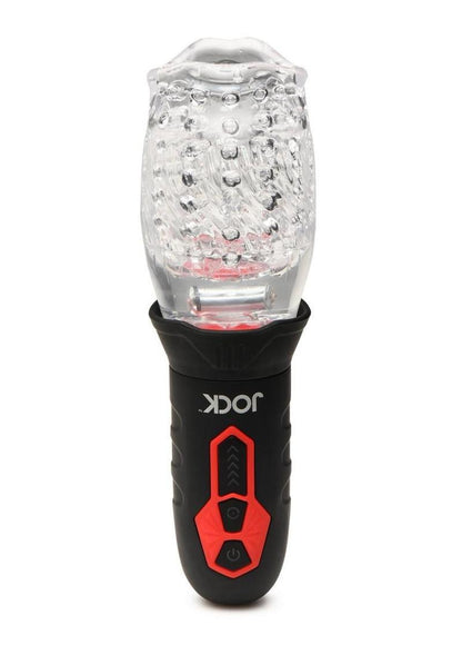 Jock Spinning and Vibrating Rechargeable Masturbator