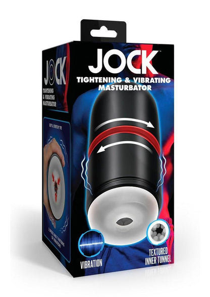 Jock Tightening and Vibrating Masturbator