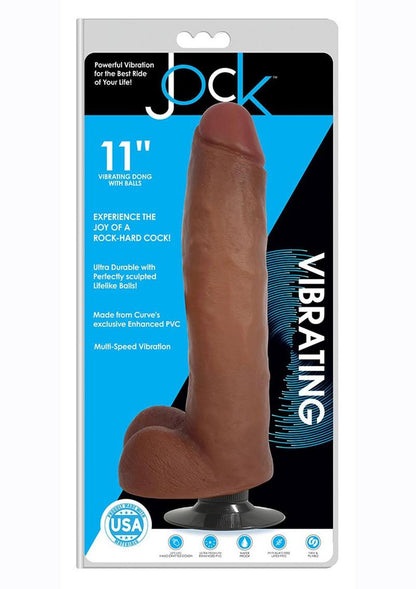 Jock Vibrating Dildo with Balls