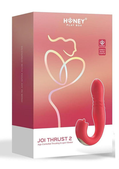 JOI Thrust 2 Pressure-Sensing App-Controlled Thrusting G-Spot Vibrator
