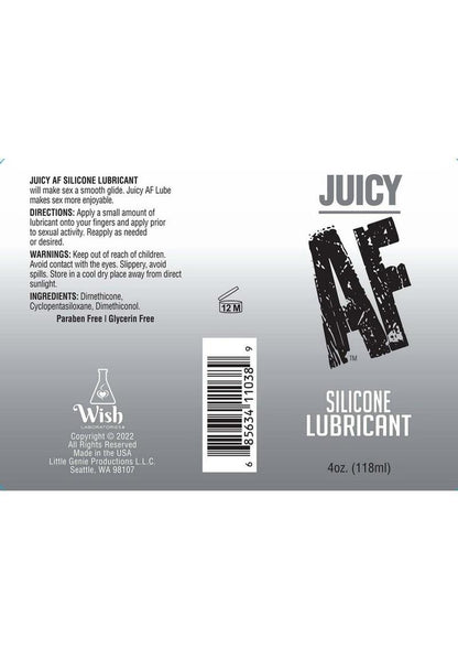 Juicy AF Silicone Lubricant