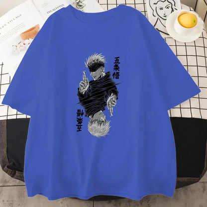 Jujutsu Kaisen Satoru Gojo Anime Print T-shirt