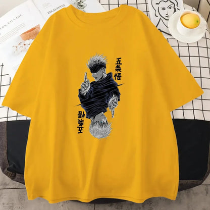 Jujutsu Kaisen Satoru Gojo Anime Print T-shirt