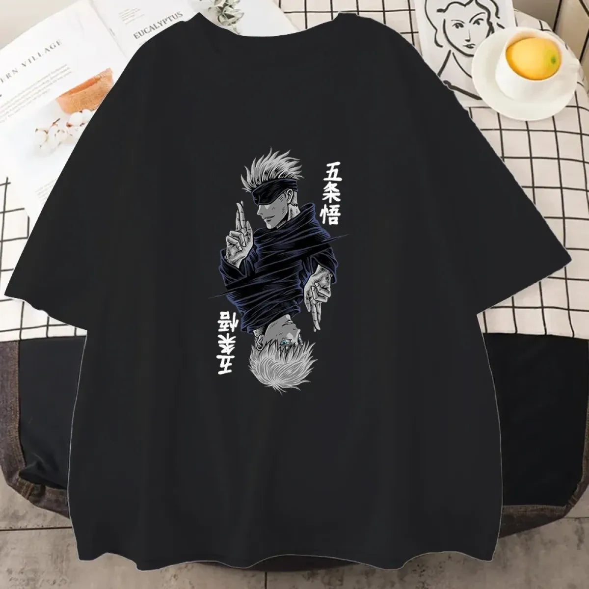 Jujutsu Kaisen Satoru Gojo Anime Print T-shirt