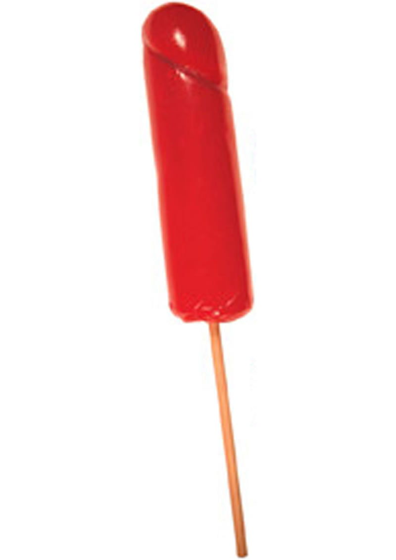 Jumbo Cock Pops Fruit Flavored Strawberry Lollipop for Fun