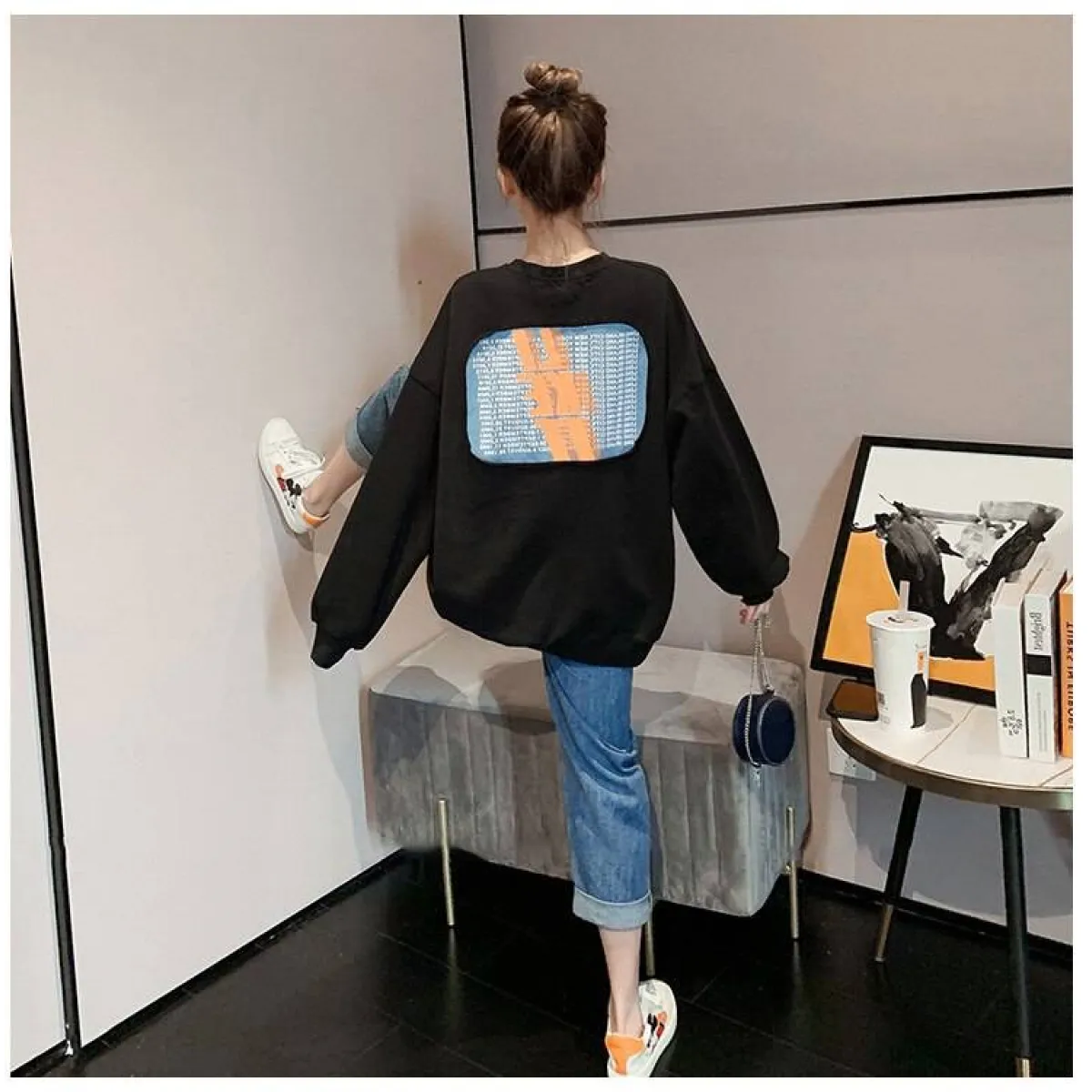 K-Pop Oversized Sweatshirt