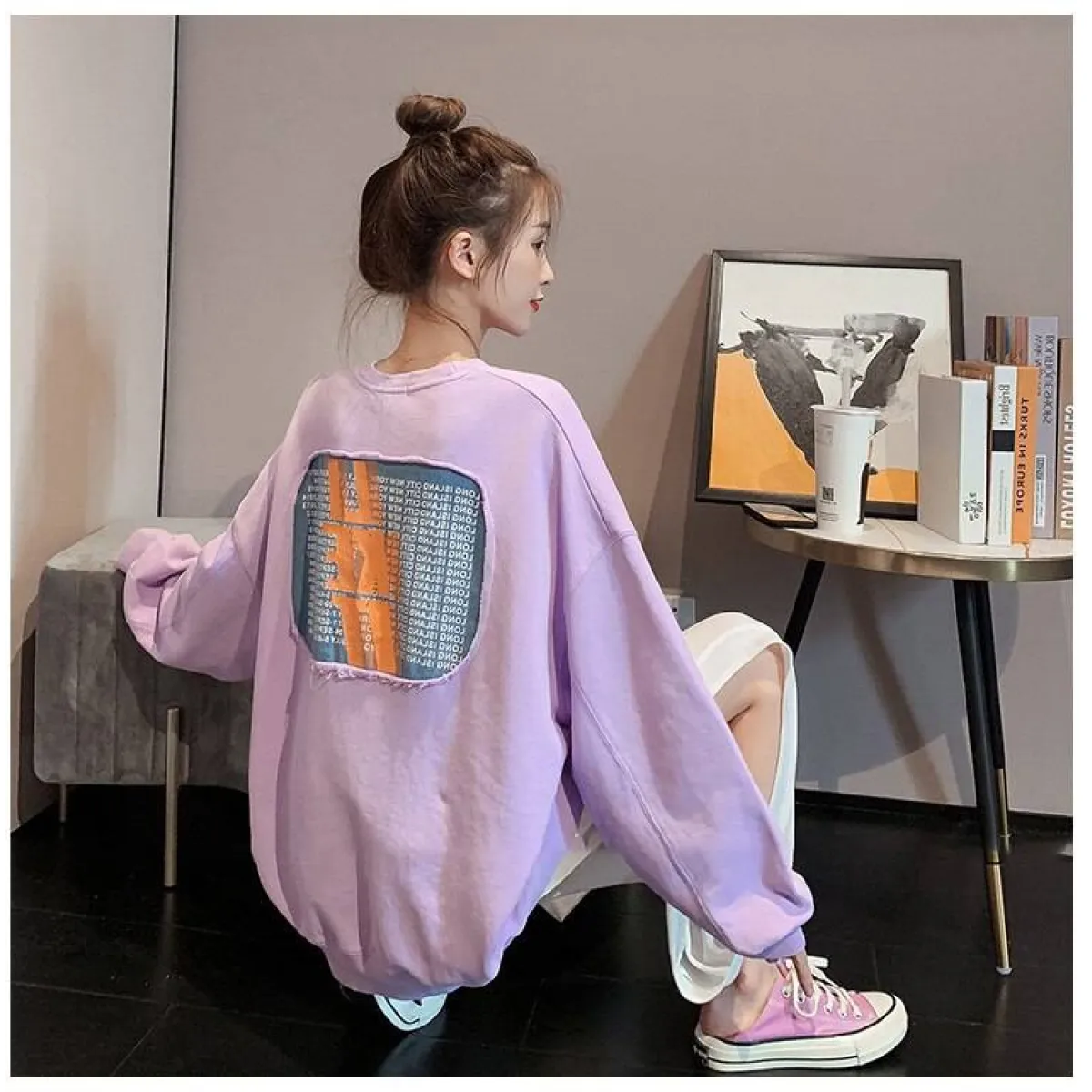 K-Pop Oversized Sweatshirt