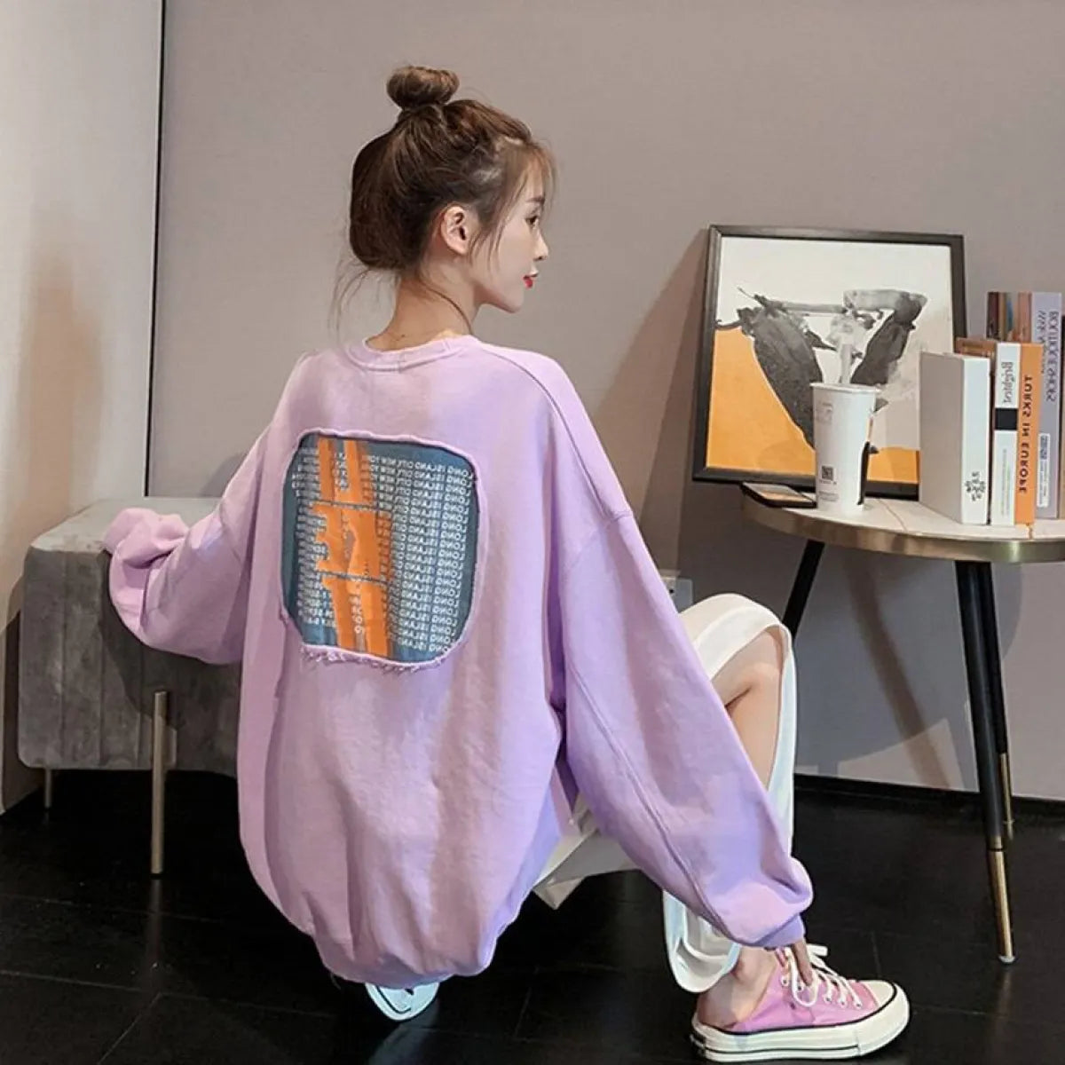 K-Pop Oversized Sweatshirt