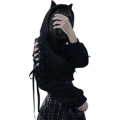 Kawaii Cat Ears Hoodie