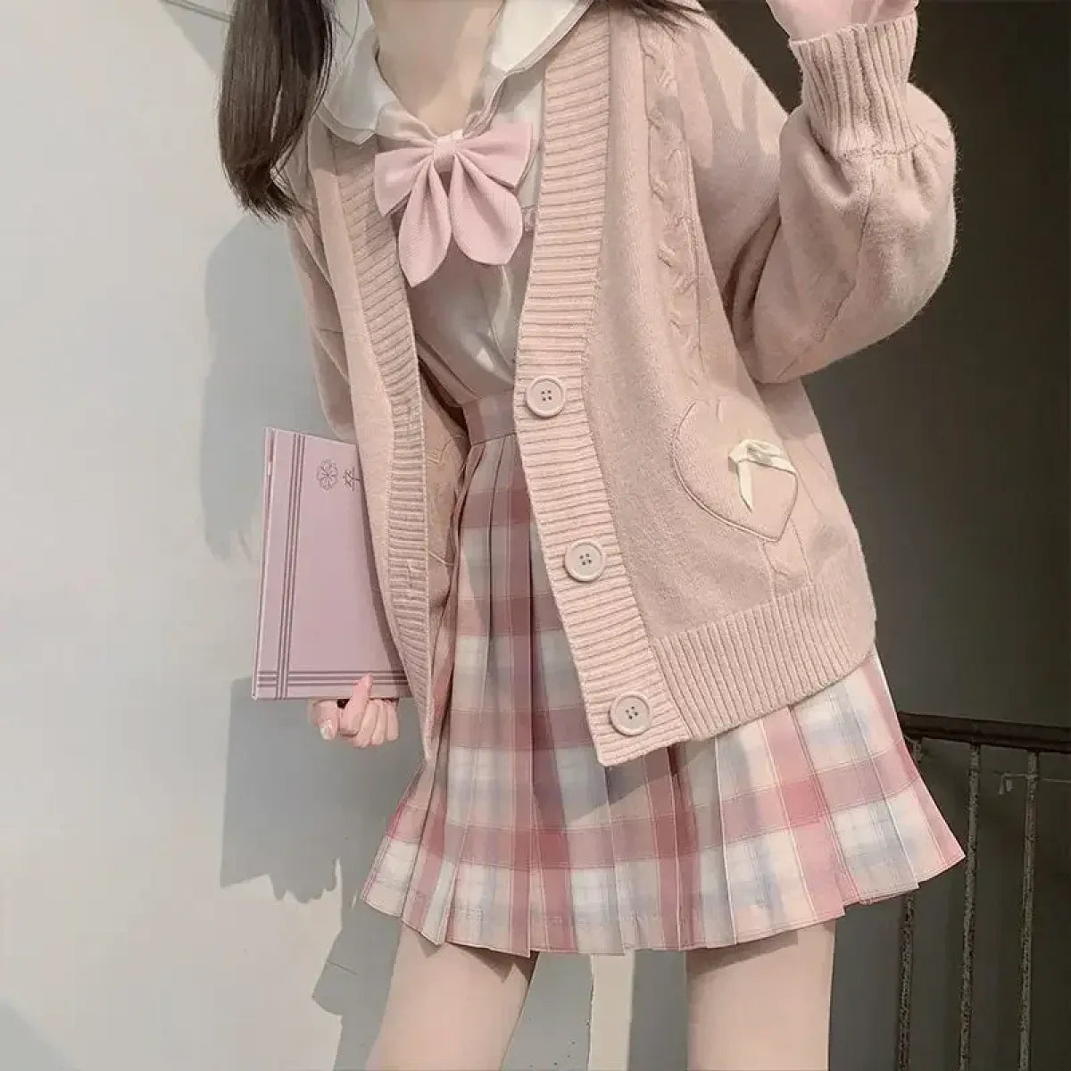 Kawaii Knitted Cardigan – Women&