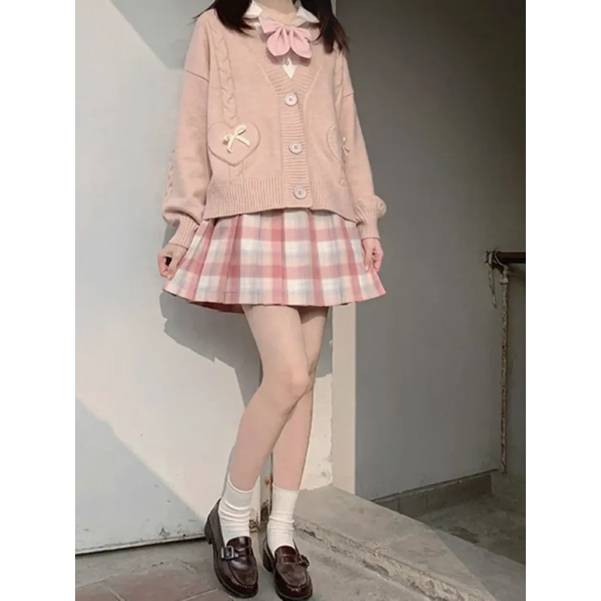 Kawaii Knitted Cardigan – Women&