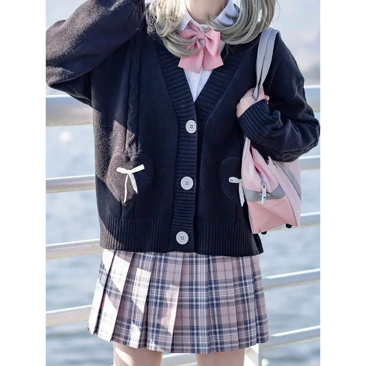 Kawaii Knitted Cardigan – Women&