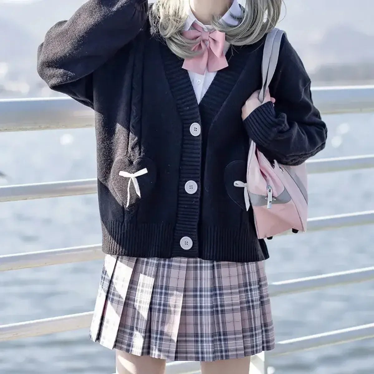 Kawaii Knitted Cardigan – Women&