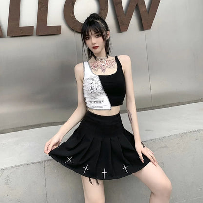 Silent Till The End Crop Top