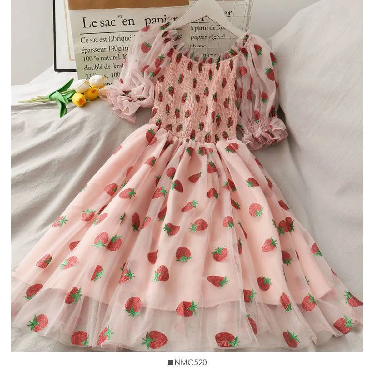 Kawaii Strawberry Dress