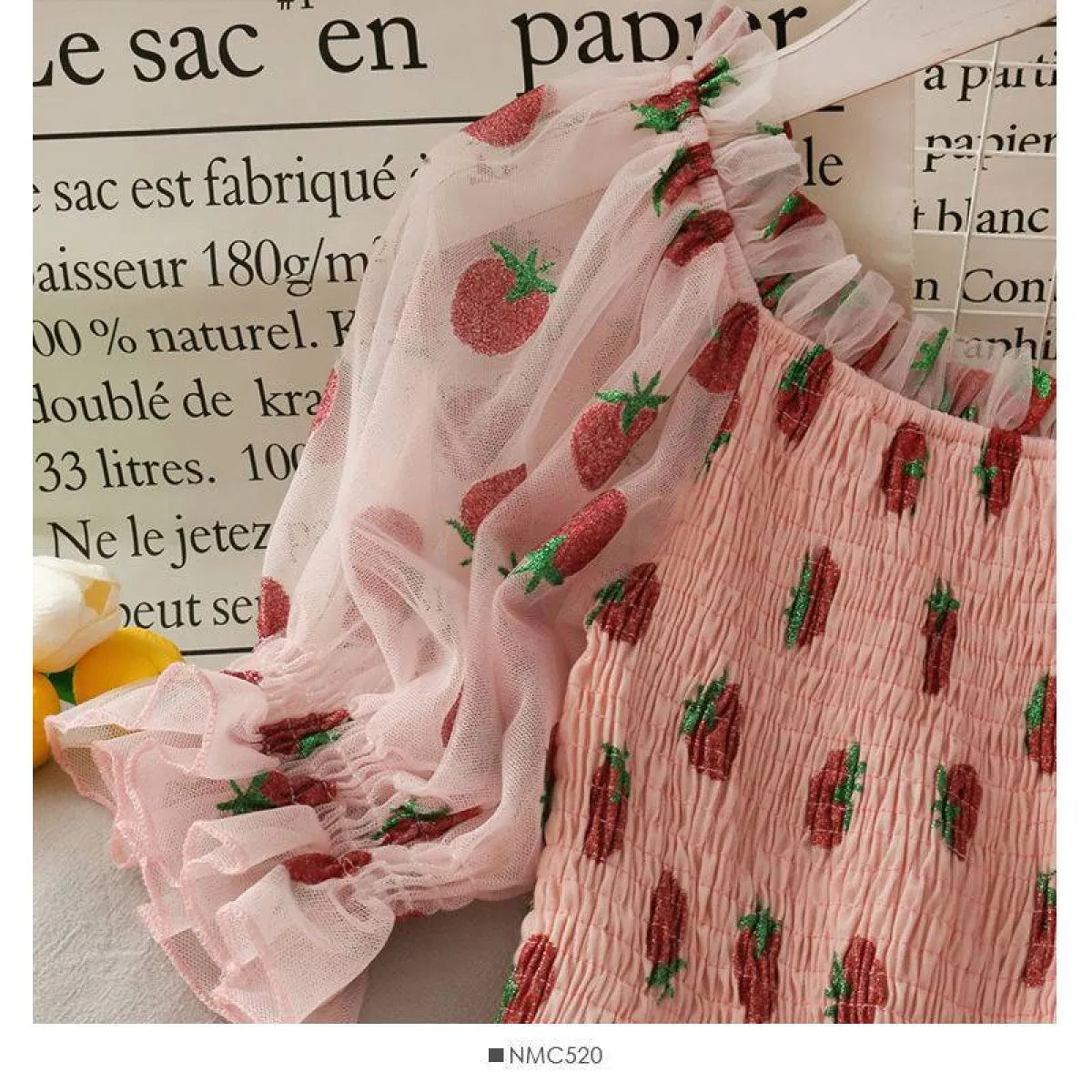 Kawaii Strawberry Dress