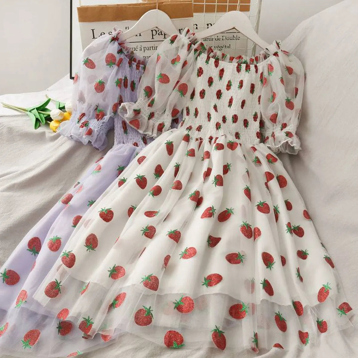 Kawaii Strawberry Dress