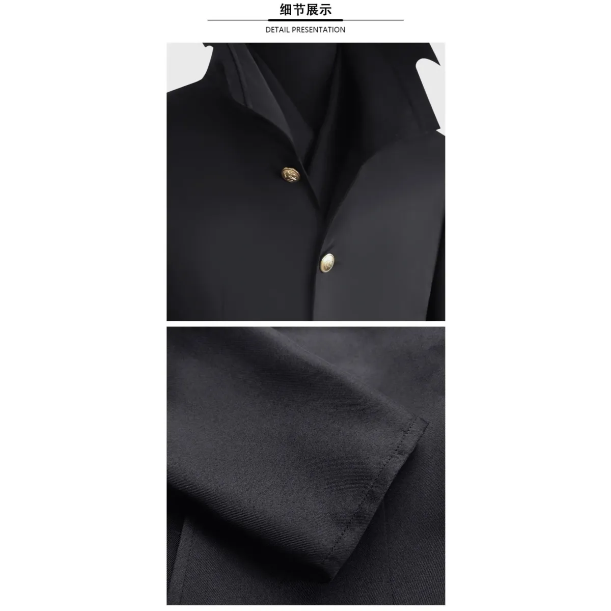 Dandadan Ken Takakura Okarun Cosplay – Black Uniform with Wig &amp; Glasses