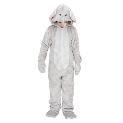 Kids Child Youth Elephant Halloween Cosplay Costume Flappy Suit