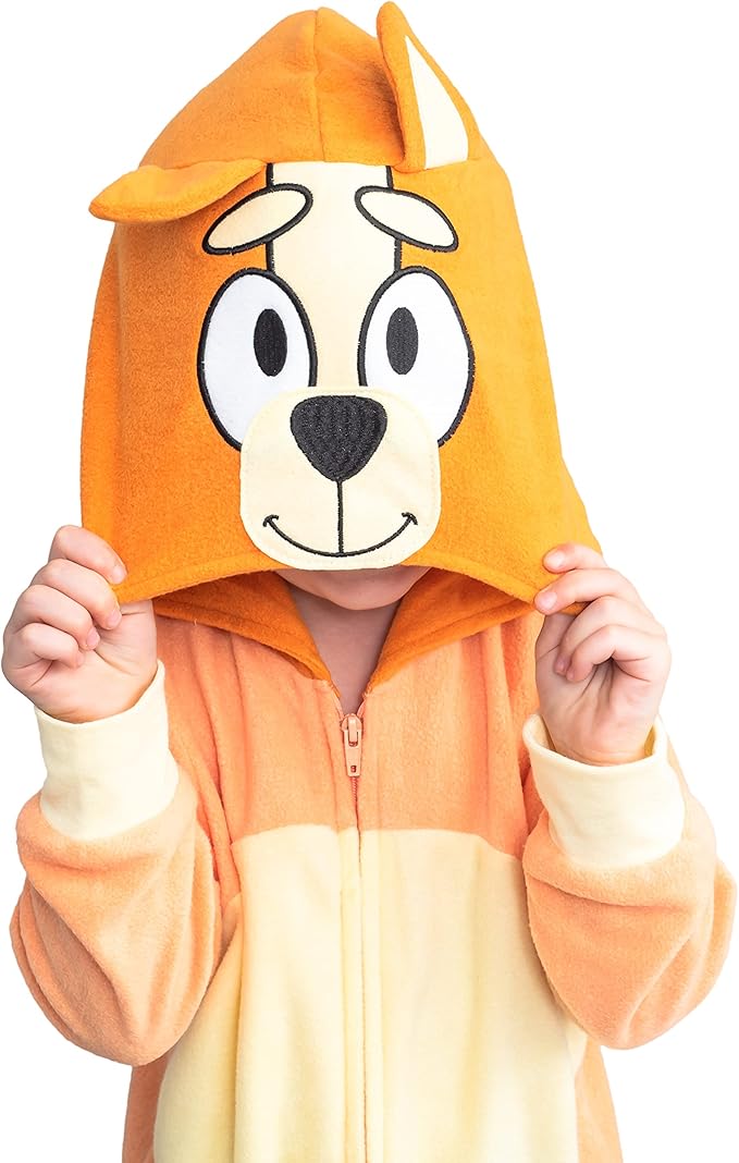 Kids Unisex Playful Colorful Dog Halloween Cosplay One Piece Costume