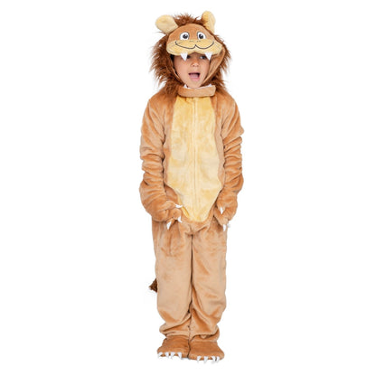Kids Youth Child Lion Halloween Cosplay Costume Flappy Suit