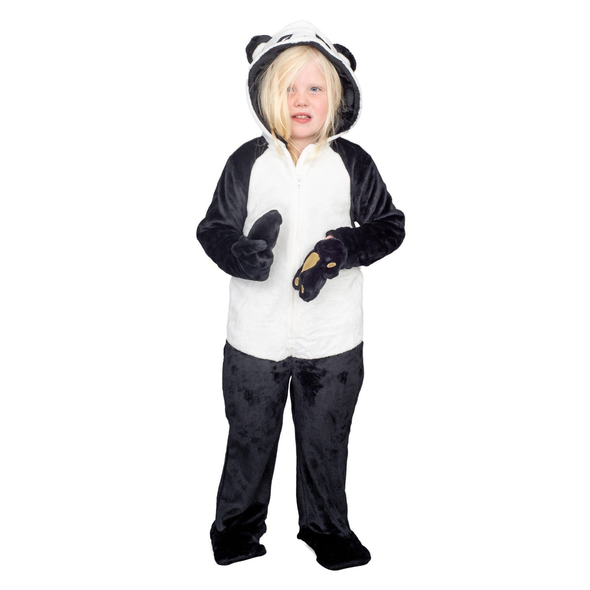 Kids Youth Child Panda Halloween Cosplay Costume Flappy Suit