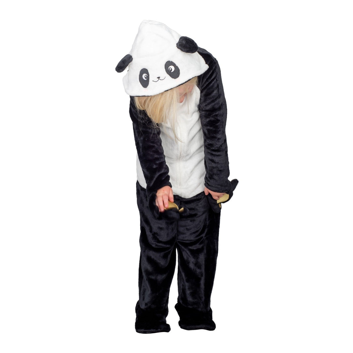 Kids Youth Child Panda Halloween Cosplay Costume Flappy Suit