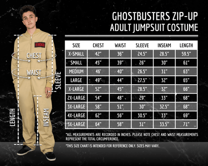 Kids Youth Ghostbusters Changeable Name Patches Halloween Cosplay Costume Jumpsuit
