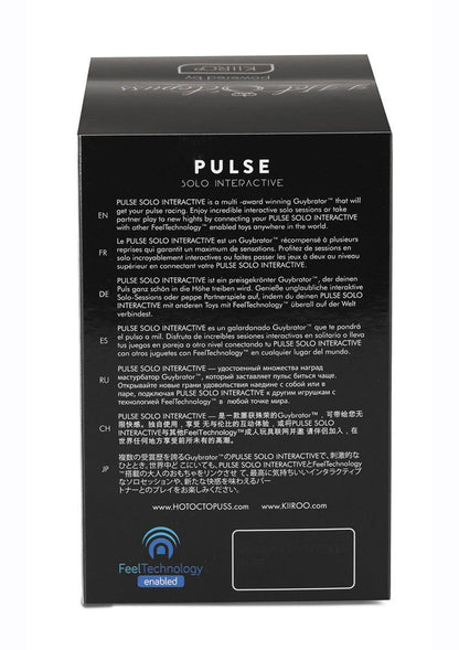 Kiiroo Hot Octopuss Pulse Solo Interactive Rechargeable Masturbator
