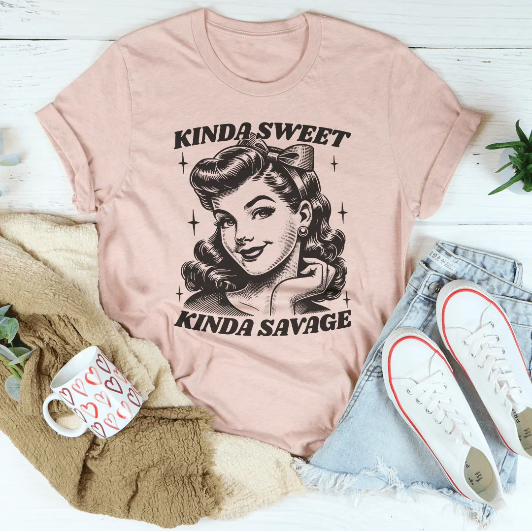 Kinda Sweet Kinda Savage Tee
