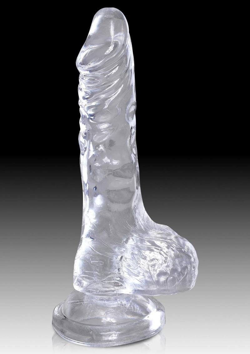 King Cock Realistic Dildo With Balls