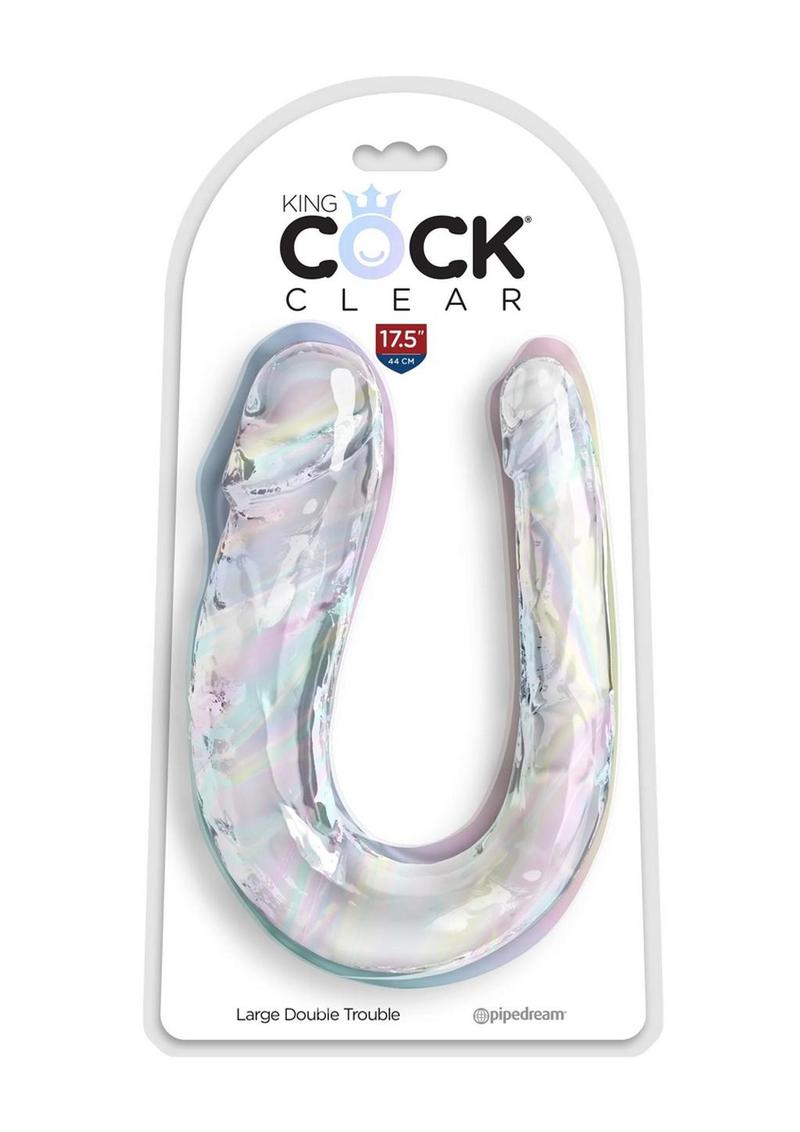 King Cock Clear Medium Double Trouble