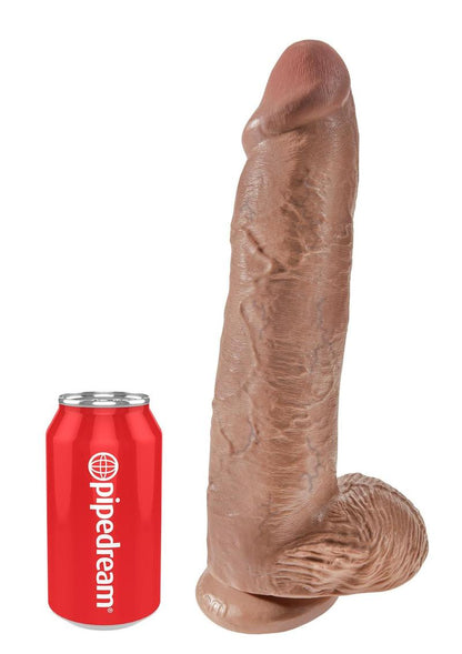 King Cock Realistic Dildo With Balls