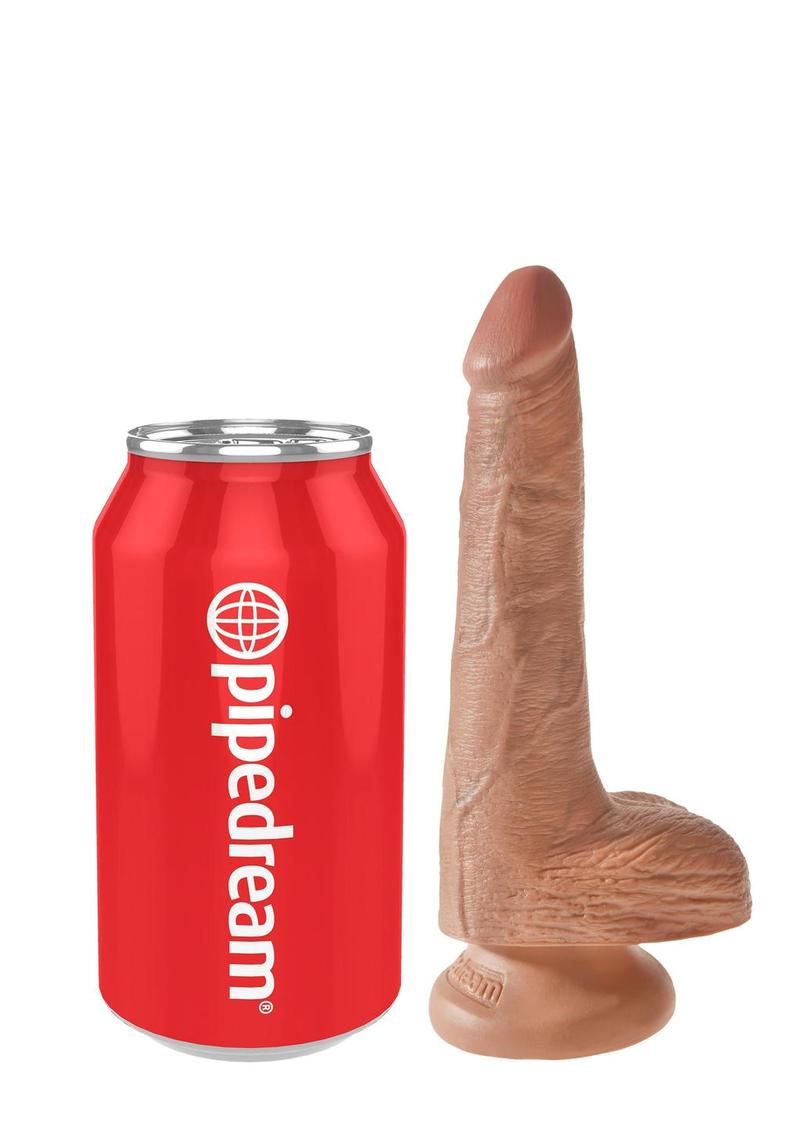 King Cock Realistic Dildo With Balls