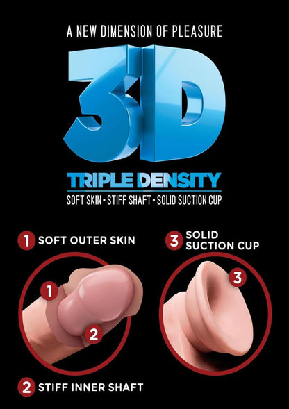 King Cock Plus Triple Density Dildo