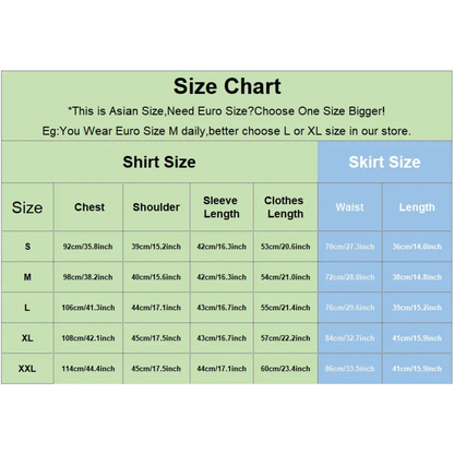 Kitagawa Marin School Uniform Cosplay – My Dress-Up Darling Set for Women