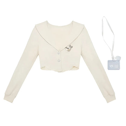 Knit Teddy Outfit