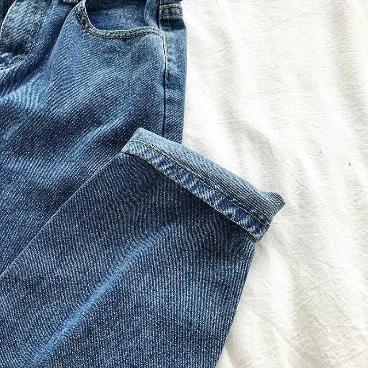 Korean High Waist Jeans